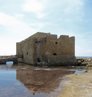 Paphos Castle in Paphos, Cyprus